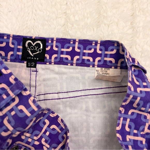 Super unique vintage XOXO mini skirt 💟 - Picture 3 of 3